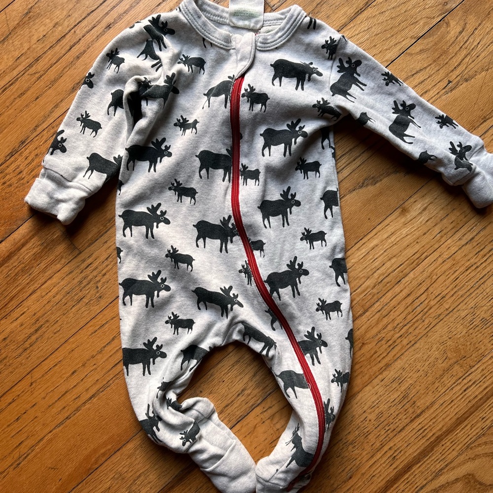 Parade organic 3-6m moose one piece